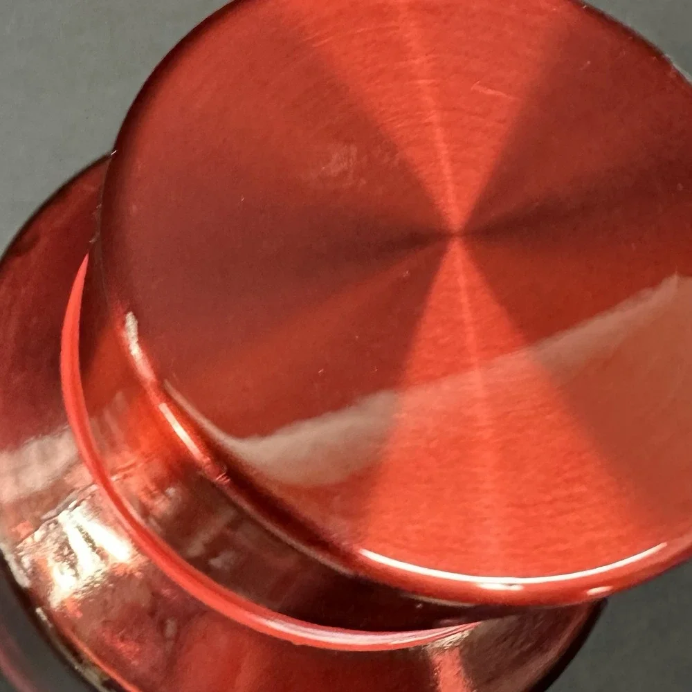 Starbucks Valentine's Winter 2022‎ Red Pink Ombre SPAIN Glass Bottle 22oz Cold